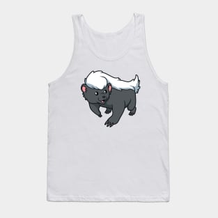 Kawaii honey badger Tank Top